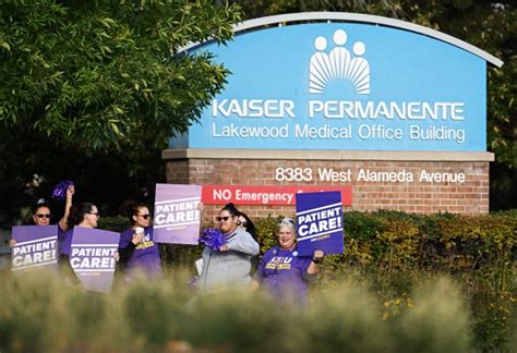 Nearly 3,000 Kaiser Permanente workers in Colorado begin 3-day strike after failing to reach deal